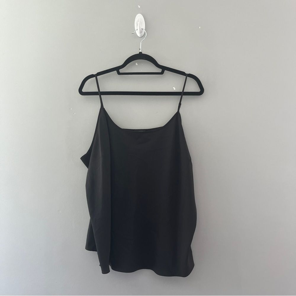 Talbots Black Shell Tank top Lightweight Neutral Size 20W Petite
